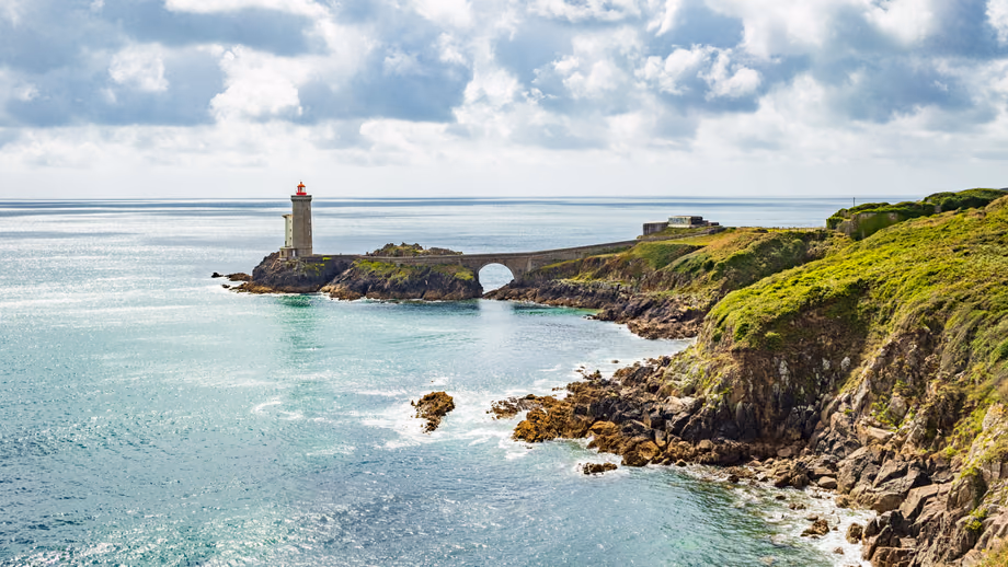 Phare du Petit Minou aan de Bretonse kust bij Plouzané.